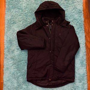 Calvin Klein Boys black winter coat warm/soft lining size 14-16. Great deal 🔥